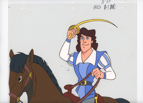 Original production cel -"Three Musketeers"- by Golden Films 016