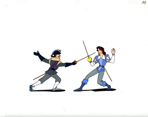 Original production cel -"Three Musketeers"- by Golden Films 024