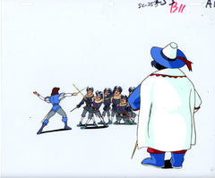 Original production cel -"Three Musketeers"- by Golden Films 029
