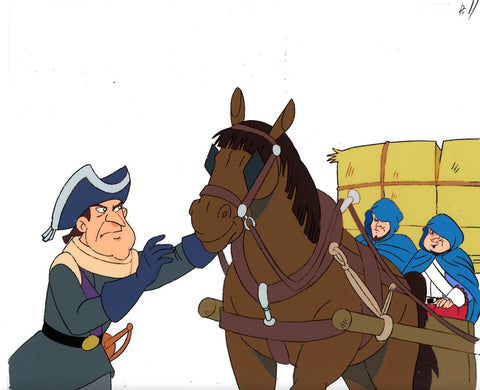 Original production cel -"Three Musketeers"- by Golden Films 037