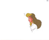 Original production cel -"Three Musketeers"- by Golden Films 043