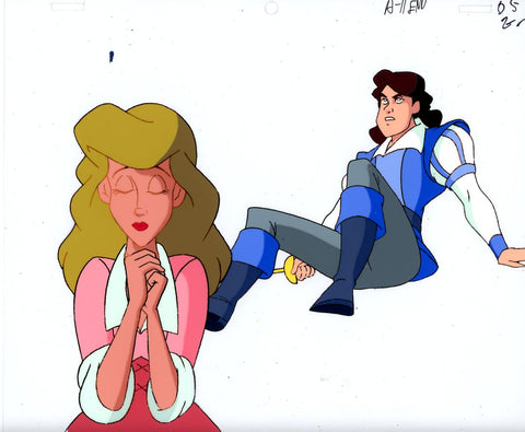 Original production cel -"Three Musketeers"- by Golden Films 048