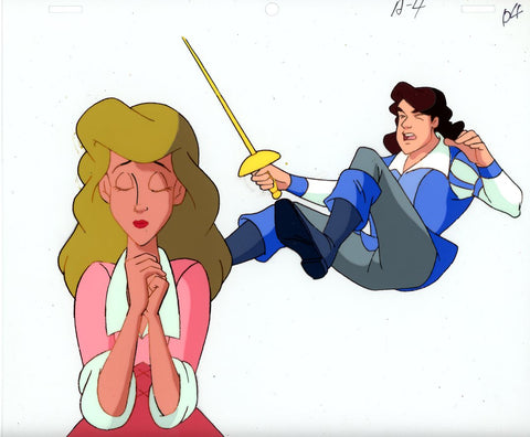 Original production cel -"Three Musketeers"- by Golden Films 049