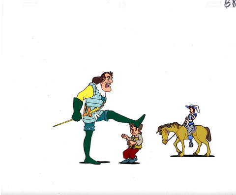 Original production cel -"Three Musketeers"- by Golden Films 056