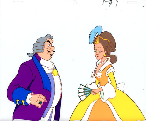 Original production cel -"Three Musketeers"- by Golden Films 061
