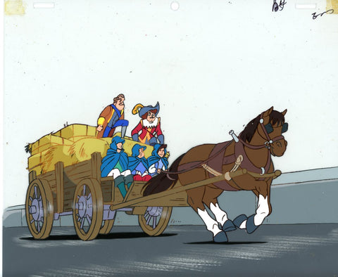 Original production cel -"Three Musketeers"- by Golden Films 062