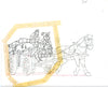Original production cel -"Three Musketeers"- by Golden Films 062