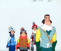 Original production cel -"Three Musketeers"- by Golden Films 063