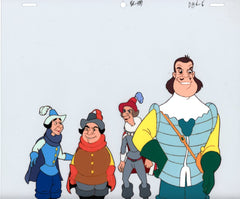 Original production cel -"Three Musketeers"- by Golden Films 064