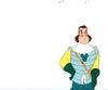 Original production cel -"Three Musketeers"- by Golden Films 064