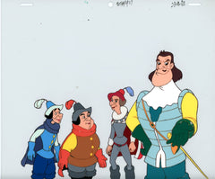 Original production cel -"Three Musketeers"- by Golden Films 065