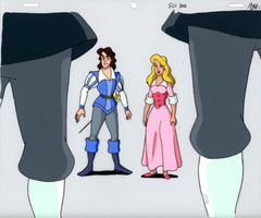 Original production cel -"Three Musketeers"- by Golden Films 071