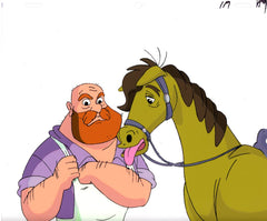Original production cel -"Three Musketeers"- by Golden Films 117