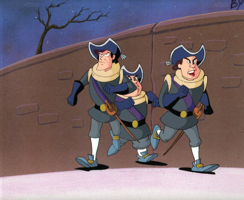 Original production cel -"Three Musketeers"- by Golden Films 118