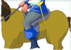 Original production cel -"Three Musketeers"- by Golden Films 126 SIZE 15.75" x 10.50"