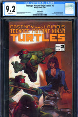 Teenage Mutant Ninja Turtles #02 CGC graded 9.2 - first Mousers - THIRD PRINTING