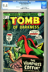 Tomb of Darkness #12 CGC graded 9.4 - SOLD!