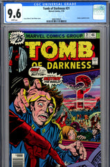 Tomb Of Darkness #21 CGC graded 9.6 atomic explosion cover - SOLD!