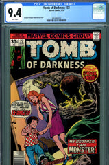 Tomb Of Darkness #22 CGC graded 9.4 - SCARCE! second highest graded - SOLD!