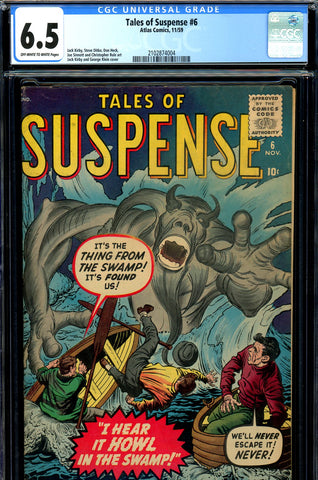 Tales of Suspense #06 CGC graded 6.5 prototype issue - SOLD!