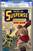 Tales of Suspense #40   CGC graded 8.0 - SOLD!