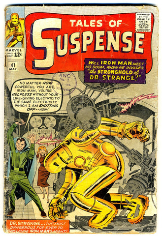 Tales of Suspense  #41   GOOD-   1963