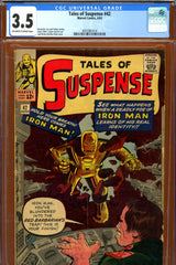 Tales Of Suspense #42 CGC graded 3.5 fourth ever Iron Man