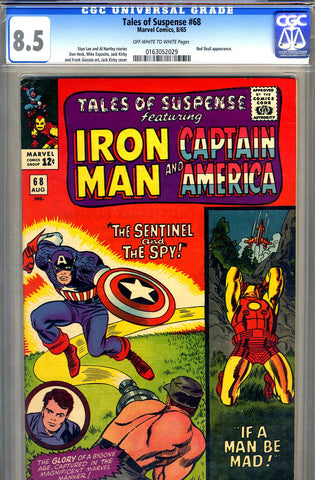 Tales of Suspense #68   CGC graded 8.5 - SOLD