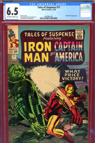 Tales Of Suspense #71 CGC graded 6.5 third app. Titanium Man - SOLD!