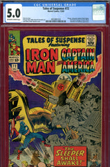 Tales Of Suspense #72 CGC graded 5.0 first EVER Sleeper