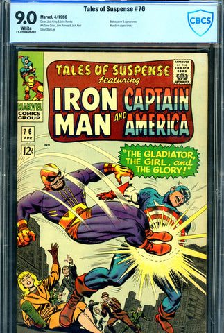 Tales of Suspense #76 CBCS graded 9.0 first Ultimo - SOLD!