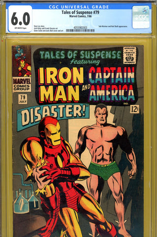 Tales Of Suspense #79 CGC graded 6.0 first modern Red Skull