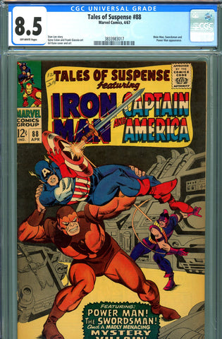Tales of Suspense #88 CGC graded 8.5 Gil Kane cover/art - SOLD!