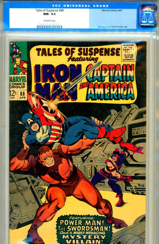 Tales of Suspense #88 CGC graded 9.2 SOLD!