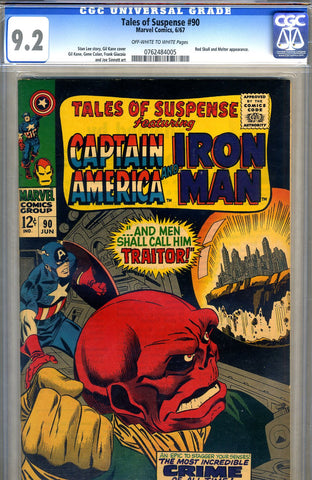 Tales of Suspense #90   CGC graded 9.2 - SOLD!