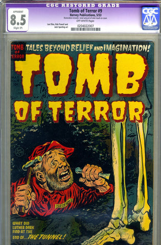 Tomb of Terror #9   CGC graded 8.5   SOLD!