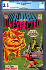 Tales of the Unexpected #50 CGC graded 3.5