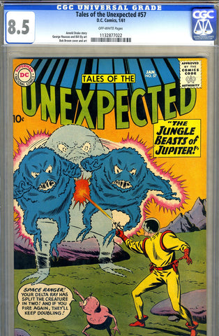 Tales of the Unexpected #57   CGC graded 8.5 - SOLD!