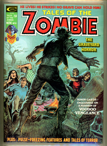 Tales of the Zombie #8 CGC graded 9.4 PEDIGREE -  SOLD!