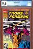 Transformers #80 CGC graded 9.6  "death" of Getaway, Snapdragon, Siren ... last issue - SOLD!