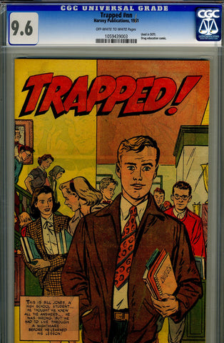 Trapped! #nn   CGC graded 9.6  ( version 1951 ) - SOLD