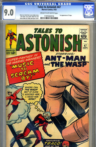 Tales to Astonish #47   CGC graded 9.0 - SOLD