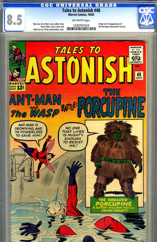 Tales to Astonish #48   CGC graded 8.5 - SOLD!