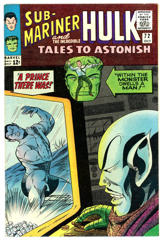 Tales to Astonish #72   VERY FINE   1965