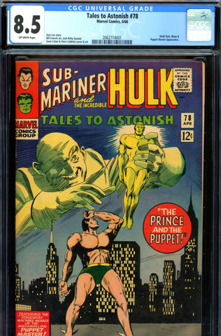 Tales to Astonish #78 CGC graded 8.5 SOLD!