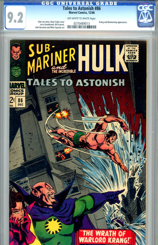 Tales to Astonish #86  CGC graded 9.2 - SOLD!
