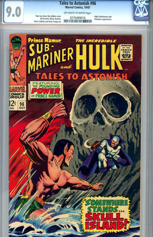 Tales to Astonish #96  CGC graded 9.0 - SOLD!