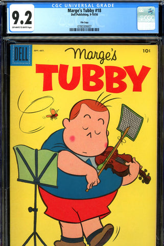 Marge's Tubby #18 CGC graded 9.2 - one of top five graded - SOLD!