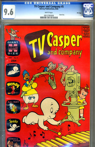 TV Casper and Company #5   CGC graded 9.6 - HG  SOLD!