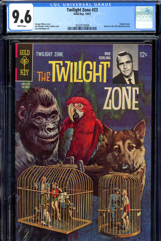 Twilight Zone #23 CGC graded 9.6 SINGLE HIGHEST GRADED SOLD!